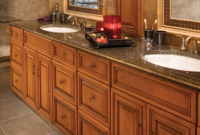 Refaced Bath Cabinets